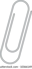 Useful Silver paper clip