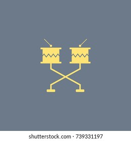 Useful Vector Icon of Drum Icon. Eps-10