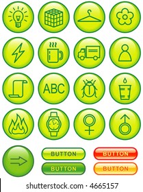 Useful Web Icons Set (Vector)  You'll find more icons in my portfolio