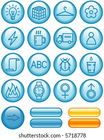 Useful Web Icons Set (Vector) You'll find more vector icons in my portfolio