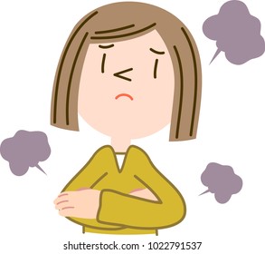 Useful women dissatisfaction.eps
This is a vector illustration.