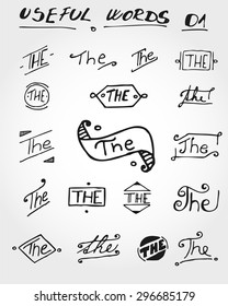 useful words the, useful word concept
