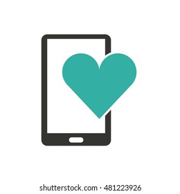 usefull app for smartphone vector illustration design