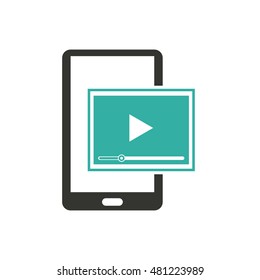 usefull app for smartphone vector illustration design