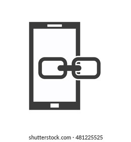 usefull app for smartphone vector illustration design