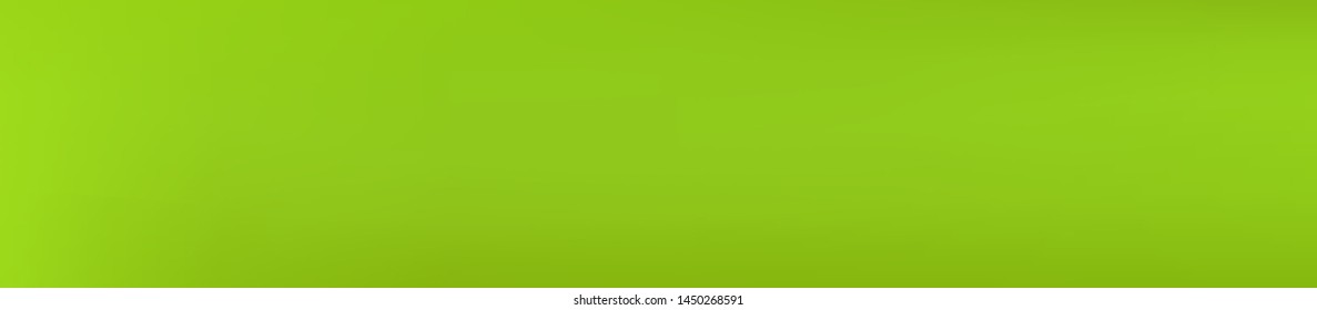 Usefull colorific idea. Pristine glass print fantasy. Background texture, bright. Lime colored. Horizontal panoramic gradient. Trendy horizontal skinali plain gradient.