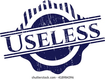Useless grunge style stamp
