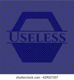 Useless jean background