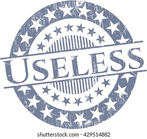 Useless rubber grunge seal
