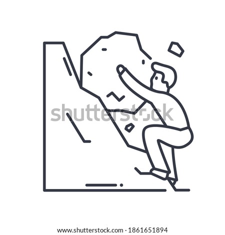 Useless work icon, linear isolated illustration, thin line vector, web design sign, outline concept symbol with editable stroke on white background.