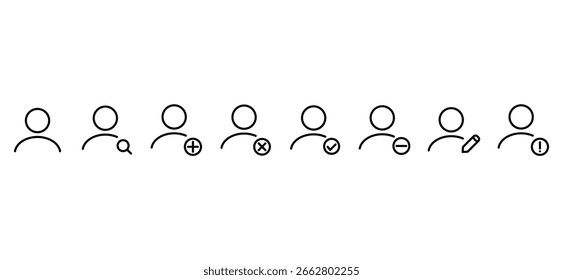 User account icon. user in circle vector icon eps10.