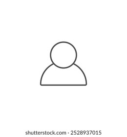 Icono de Cuenta de usuario Ilustración vectorial de símbolo