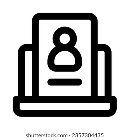 user account icon for your website, mobile, presentation, and logo design.