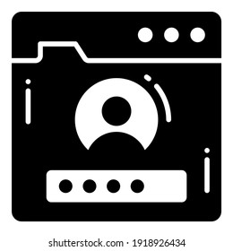 cuentas de usuario, iconos de vectores de protección y seguridad establecen la tecnología de datos empresariales de la red informática