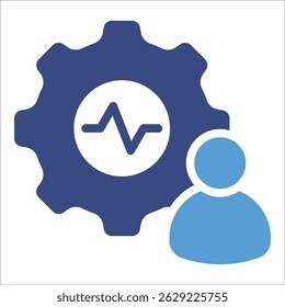 User Activity Icon Element For Design