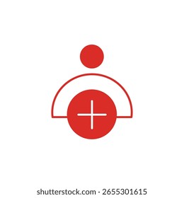 user add circle in fill icon