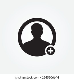 user add icon design vector for multiple use 