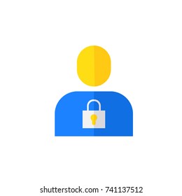 User admin consultant icon logo vector design illustration