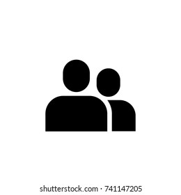 User admin consultant icon logo vector design illustration