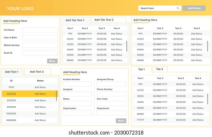 User Admin Panel Dashboard Template. Clean and simple UI Theme Design for IT solutions, ecommerce, consultancy, flight booking, food delivery, telecom, HR Management, Web Agency. Vector