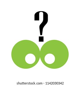  User ask a question. Question Mark Icon Vector
