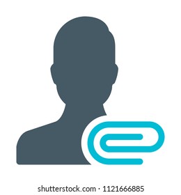 User Attachment symbol