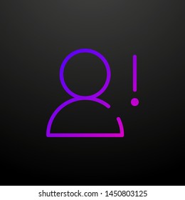 user attention nolan icon. Elements of startups set. Simple icon for websites, web design, mobile app, info graphics