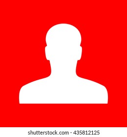 User avatar, anonimus sign illustration