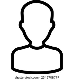User Avatar, Contact Person Vector Icon