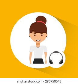 user avatar design, vector illustration eps10 graphic 