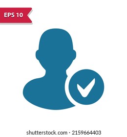 User, Avatar Icon. Man - EPS 10