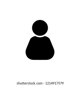user, avatar icon. One of simple collection icons for websites, web design, mobile app