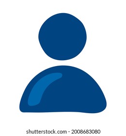 Benutzeravatar-Symbol für soziale Medien