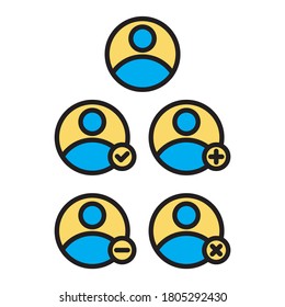 user, avatar,account icon vector eps