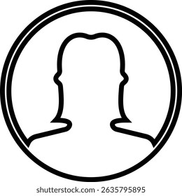 User avatars icon male and female human profile face icons. blank person Unknown anonymous person. Suitable for social media profiles, screensavers and as a template. on transparent background