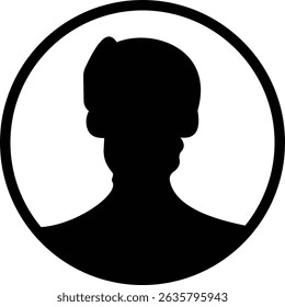 User avatars icon male and female human profile face icons. blank person Unknown anonymous person. Suitable for social media profiles, screensavers and as a template. on transparent background