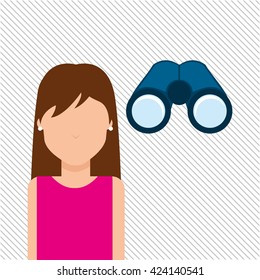 User binoculars design 