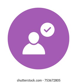  user circle icon