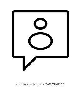 User Comment Messaging and Feedback Icon Set Featuring Speech Bubbles, Reactions, and Conversation Symbols for Modern Apps, Web, and Digital Platforms