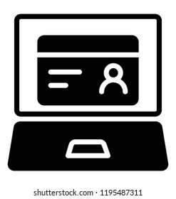 User connection with laptop and mobile is depicting online business person 