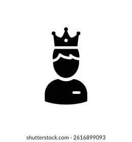 User with Crown Icon for Lead Role