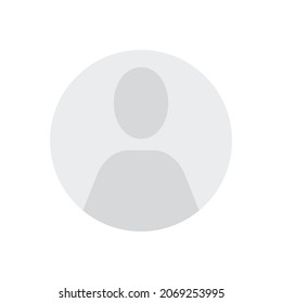 User or a customer avatar. Vector illustration.