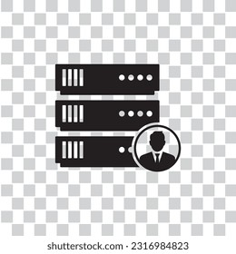 user database icon , server icon