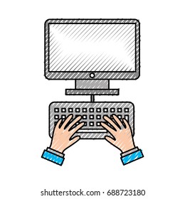 user with desktop isolated icon