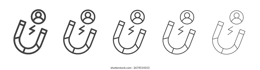 Diseño de ícono de participación del usuario, logotipo, App, interfaz de usuario. Ilustración vectorial, EPS