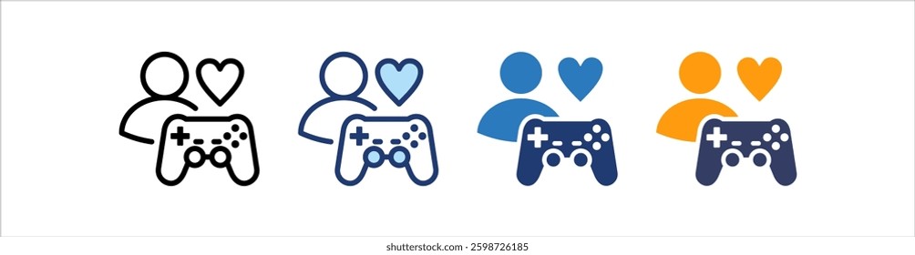 User Engagement Icon Set Multiple Style Collection