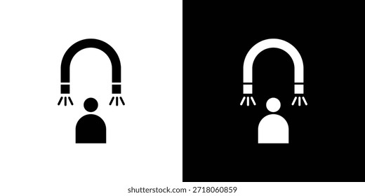 User engagement icon. Simple high quality pictogram. Modern solid style