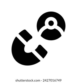 user engagement icon. vector glyph icon for your website, mobile, presentation, and logo design.