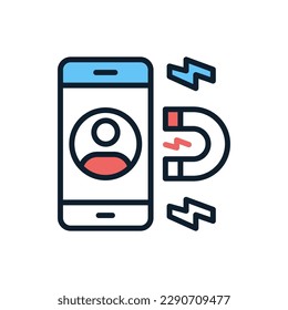 User Engagement icon in vector. Illustration