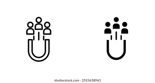 User engagement icons for app and websites.